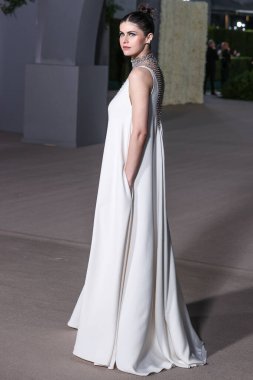 Alexandra Daddario, 15 Ekim 2022 'de ABD' nin Kaliforniya eyaletinin Los Angeles kentinde bulunan Akademi Sinema Müzesi 'nde Rolex tarafından sunulan 2..