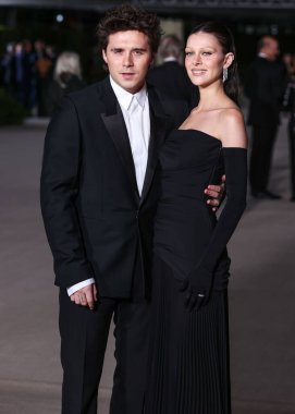 Brooklyn Peltz Beckham ve eşi Nicola Peltz Beckham, 15 Ekim 2022 'de Los Angeles, Kaliforniya, ABD' de bulunan Akademi Sinema Filmleri Müzesi 'nde Rolex tarafından sunulan 2..