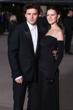 Brooklyn Peltz Beckham ve eşi Nicola Peltz Beckham, 15 Ekim 2022 'de Los Angeles, Kaliforniya, ABD' de bulunan Akademi Sinema Filmleri Müzesi 'nde Rolex tarafından sunulan 2..