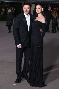 Brooklyn Peltz Beckham ve eşi Nicola Peltz Beckham, 15 Ekim 2022 'de Los Angeles, Kaliforniya, ABD' de bulunan Akademi Sinema Filmleri Müzesi 'nde Rolex tarafından sunulan 2..