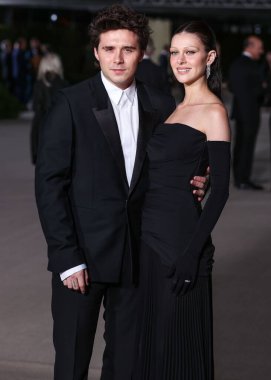 Brooklyn Peltz Beckham ve eşi Nicola Peltz Beckham, 15 Ekim 2022 'de Los Angeles, Kaliforniya, ABD' de bulunan Akademi Sinema Filmleri Müzesi 'nde Rolex tarafından sunulan 2..