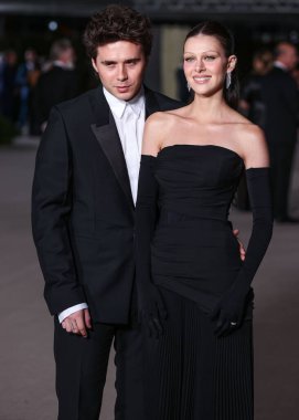 Brooklyn Peltz Beckham ve eşi Nicola Peltz Beckham, 15 Ekim 2022 'de Los Angeles, Kaliforniya, ABD' de bulunan Akademi Sinema Filmleri Müzesi 'nde Rolex tarafından sunulan 2..