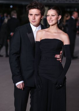 Brooklyn Peltz Beckham ve eşi Nicola Peltz Beckham, 15 Ekim 2022 'de Los Angeles, Kaliforniya, ABD' de bulunan Akademi Sinema Filmleri Müzesi 'nde Rolex tarafından sunulan 2..