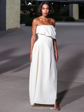 Laura Harrier, 15 Ekim 2022 'de ABD' nin Kaliforniya eyaletinin Los Angeles kentinde bulunan Akademi Sinema Filmleri Müzesi 'nde Rolex tarafından sunulan 2..