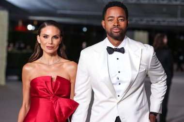 Nina Senicar ve Jay Ellis, 15 Ekim 2022 'de ABD' nin Kaliforniya eyaletinin Los Angeles kentinde bulunan Akademi Sinema Müzesi 'nde Rolex tarafından sunulan 2.. 