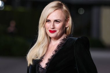 Rebel Wilson, 15 Ekim 2022 'de ABD' nin Kaliforniya eyaletinin Los Angeles kentinde bulunan Akademi Sinema Filmleri Müzesi 'nde Rolex tarafından sunulan 2..