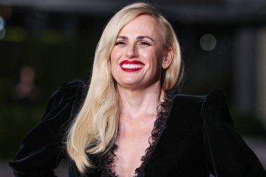 Rebel Wilson, 15 Ekim 2022 'de ABD' nin Kaliforniya eyaletinin Los Angeles kentinde bulunan Akademi Sinema Filmleri Müzesi 'nde Rolex tarafından sunulan 2..