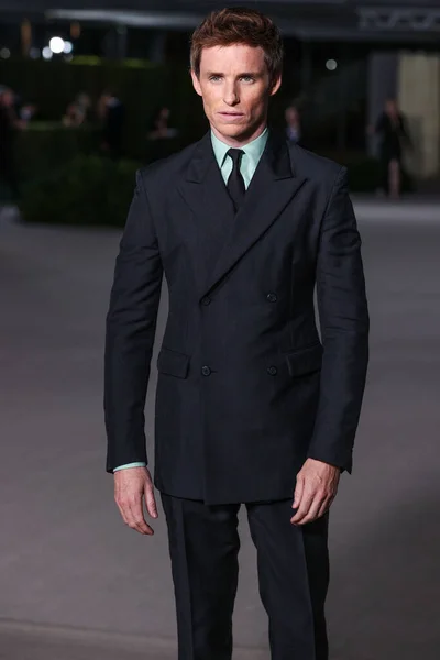 Eddie Redmayne Arrives 2Nd Annual Academy Museum Motion Pictures Gala — Stock Photo, Image