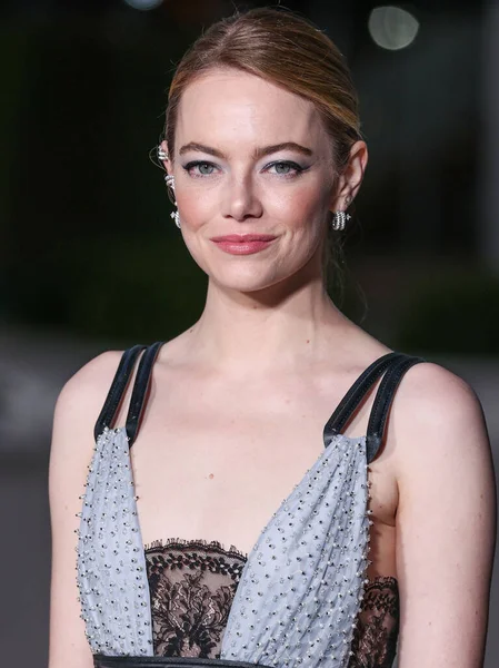 Emma Stone Kommt Zur Annual Academy Museum Motion Pictures Gala — Stockfoto