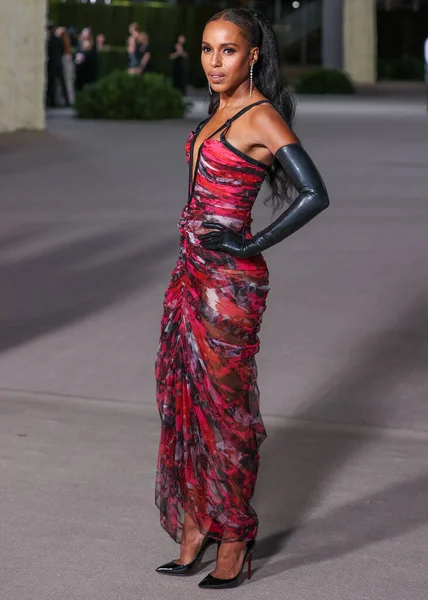 Керри Вашингтон Прибывает Ежегодный Гала Концерт Академии Кинокартин Представленный Rolex — стоковое фото