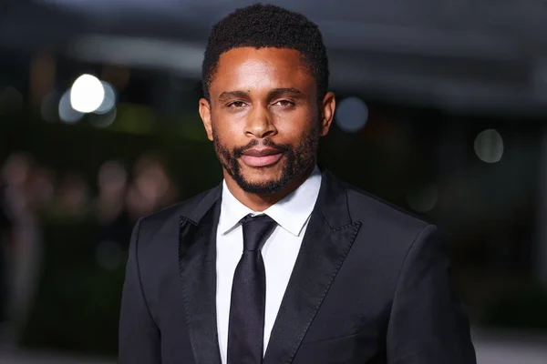 Nnamdi Asomugha Llega Gala Anual Del Museo Cine Academia Presentada — Foto de Stock