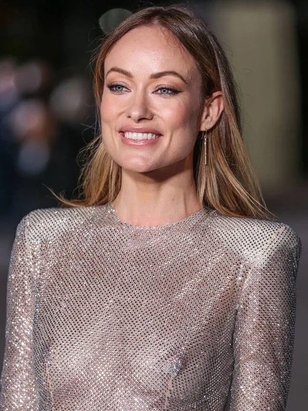 Olivia Wilde Arrives 2Nd Annual Academy Museum Motion Pictures Gala — Stock Photo, Image