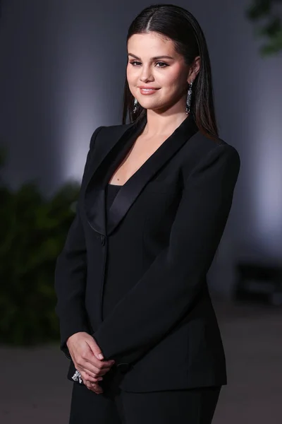 Selena Gomez Arriveert Bij Het 2Nd Annual Academy Museum Motion — Stockfoto