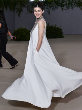 Alexandra Daddario, 15 Ekim 2022 'de ABD' nin Kaliforniya eyaletinin Los Angeles kentinde bulunan Akademi Sinema Müzesi 'nde Rolex tarafından sunulan 2..