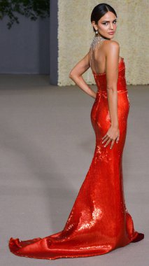 Eiza Gonzalez, 15 Ekim 2022 'de ABD' nin Kaliforniya eyaletinin Los Angeles kentinde bulunan Akademi Sinema Filmleri Müzesi 'nde Rolex tarafından sunulan 2.. 