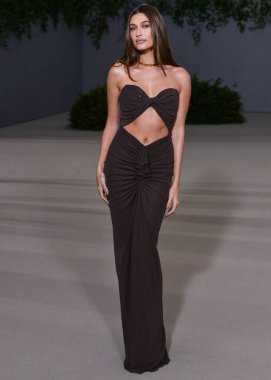 Hailey Rhode Baldwin Bieber, 15 Ekim 2022 'de ABD' nin Kaliforniya eyaletinin Los Angeles kentinde bulunan Akademi Sinema Filmleri Müzesi 'nde Rolex tarafından sunulan 2.. 