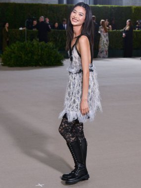 Hoyeon Jung, 15 Ekim 2022 'de ABD' nin Kaliforniya eyaletinin Los Angeles kentinde bulunan Akademi Sinema Filmleri Müzesi 'nde Rolex tarafından sunulan 2.. 