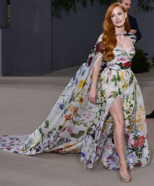 Jessica Chastain, 15 Ekim 2022 'de ABD' nin Kaliforniya eyaletinin Los Angeles kentinde bulunan Akademi Sinema Filmleri Müzesi 'nde Rolex tarafından sunulan 2..