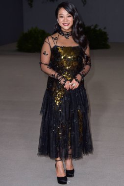 Stephanie Hsu, 15 Ekim 2022 'de ABD' nin Kaliforniya eyaletinin Los Angeles kentinde bulunan Akademi Sinema Filmleri Müzesi 'nde Rolex tarafından sunulan 2.