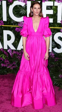 Greta Constantine elbisesi ve Chopard mücevheri giyen Amerikalı aktris Julia Roberts, 17 Ekim 2022 'de Los Angeles, Los Angeles' taki Regency Village Theatre 'da düzenlenen Universal Pictures' ın 'Ticket To Paradise' adlı galasına geldi..