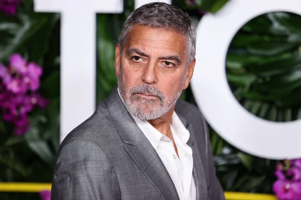 Actor Estadounidense George Clooney Llega Estreno Ticket Paradise Universal Pictures — Foto de Stock