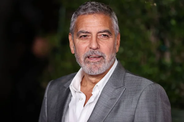 Ator Americano George Clooney Chega Los Angeles Premiere Universal Pictures — Fotografia de Stock