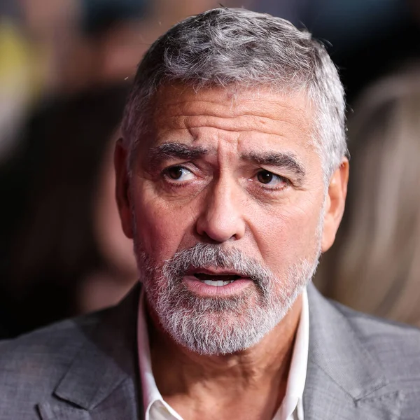 Ator Americano George Clooney Chega Los Angeles Premiere Universal Pictures — Fotografia de Stock