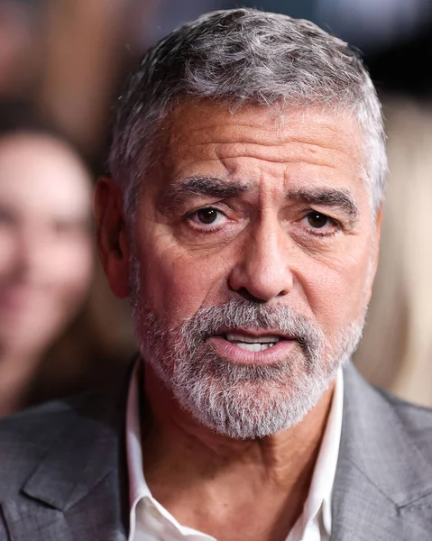 Actor Estadounidense George Clooney Llega Estreno Ticket Paradise Universal Pictures — Foto de Stock