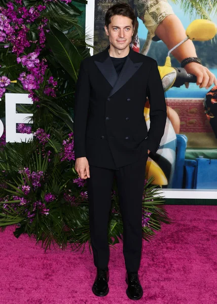 French Actor Model Lucas Bravo Arrives Los Angeles Premiere Universal — Stock Photo, Image