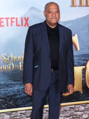 Amerikalı aktör Laurence Fishburne, Netflix 'in 18 Ekim 2022' de Westwood, Los Angeles, Kaliforniya, ABD 'deki Regency Village Theatre' da düzenlenen 