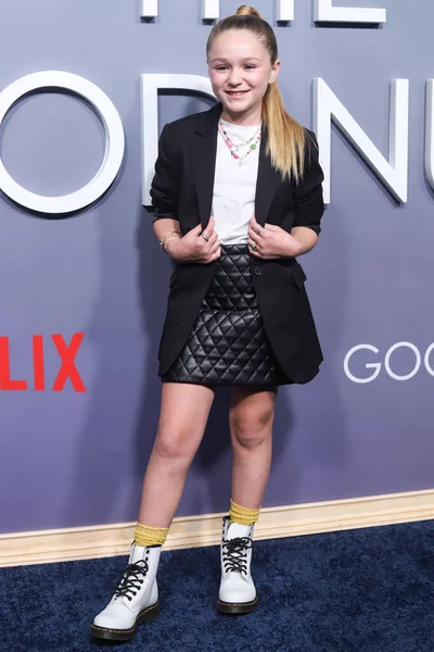 Alix West Lefler Chega New York Special Screening Netflix Good — Fotografia de Stock