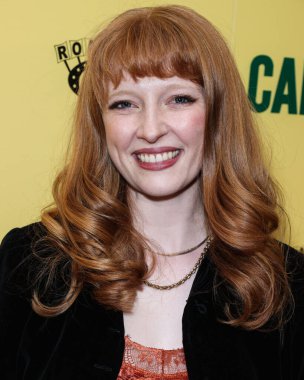 Amerikalı aktris Evangeline Young, 20 Ekim 2022 'de Los Angeles, Kaliforniya, ABD' deki Skirball Kültür Merkezi 'nde düzenlenen 