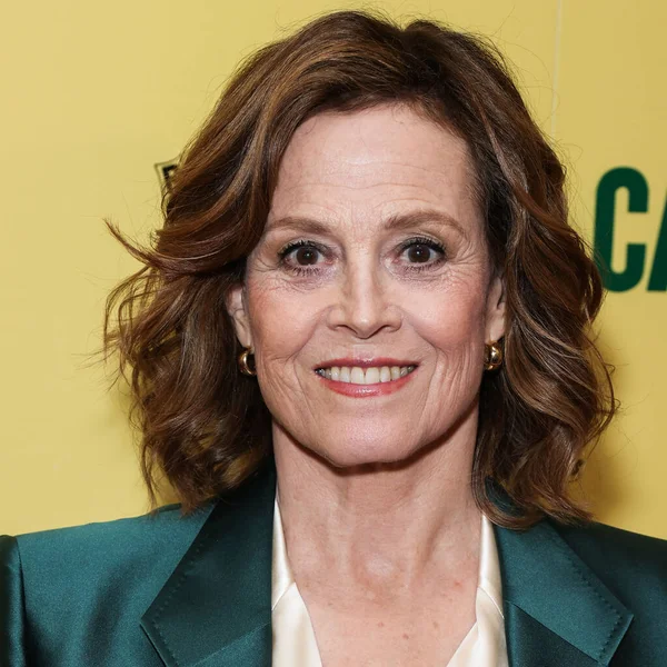 Atriz Americana Sigourney Weaver Chega Los Angeles Premiere Roadside Attractions — Fotografia de Stock