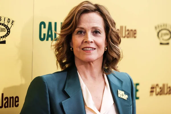 American Actress Sigourney Weaver Arrives Los Angeles Premiere Roadside Attractions — Stock Photo, Image