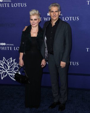 Victoria Imperioli ve Michael Imperioli, 20 Ekim 2022 'de Hollywood, Los Angeles, Kaliforniya, ABD' de düzenlenen HBO 'nun Orijinal Serisi' nin The White Lotus 'un 2. sezonuna geldiler..