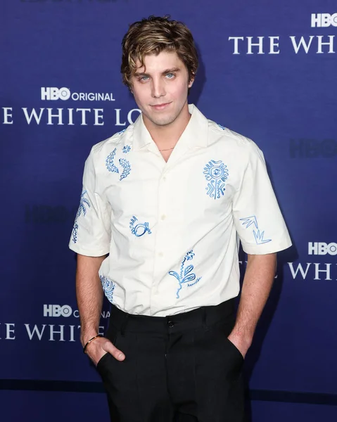 Lukas Gage Arriveert Los Angeles Premiere Hbo Original Series White — Stockfoto