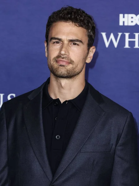 English Actor Theo James Arrives Los Angeles Premiere Hbo Original — Stock Photo, Image
