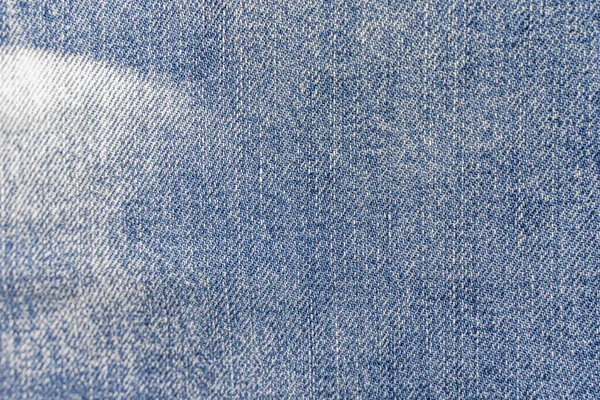 Opotřebované Modré Džínové Plátno Textura Pro Použití Jako Pozadí Bavlněné — Stock fotografie