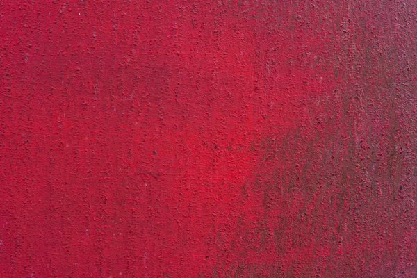 錆びた傷の赤い金属パネルの背景 古い錆びた質感 — ストック写真