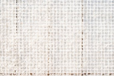 Arkaplan olarak kullanmak için kırık kare kutulardan yapılmış beyaz vinil panel