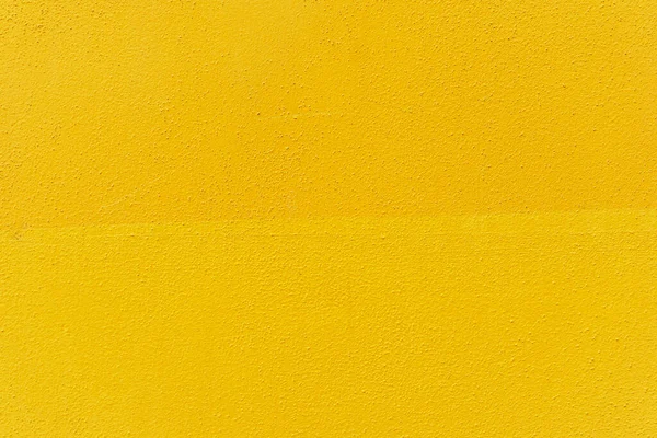 Concrete Wall Background Detail Natural Stucco Surface Painted Yellow Color — Stockfoto
