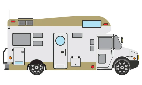 Luxurious Recreational Vehicle Vector — Stockvector