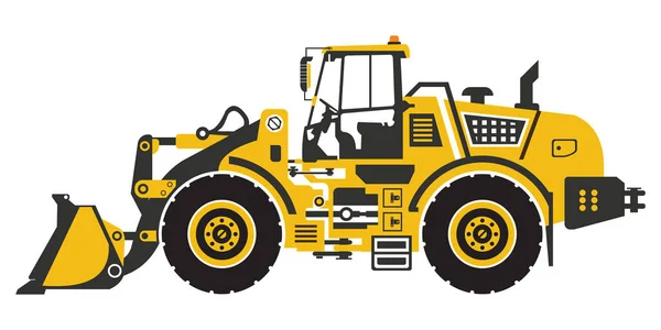 Wheel Loader or Front Loader vector