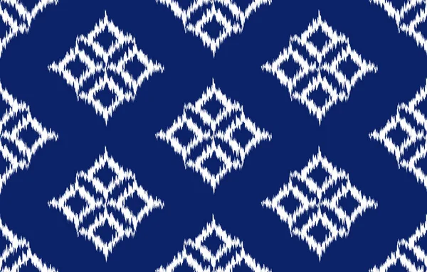 Native Fabric Pattern Geometric Ethnic Oriental Seamless Pattern Traditional Design — 스톡 벡터
