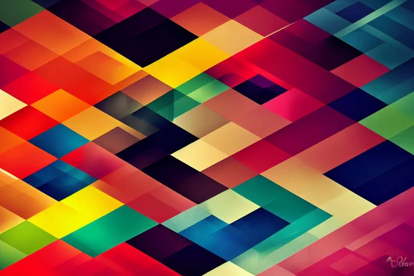 Abstrakt Trendig Gradient Flödande Geometriskt Mönster Bakgrund Struktur För Affisch — Stockfoto