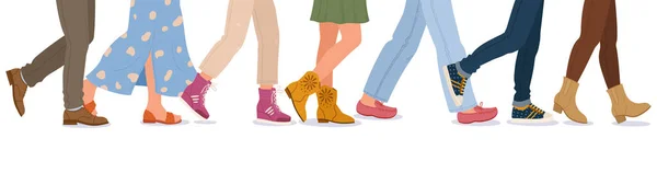 Piedi a piedi cartone animato Immagini Vettoriali Stock | Depositphotos