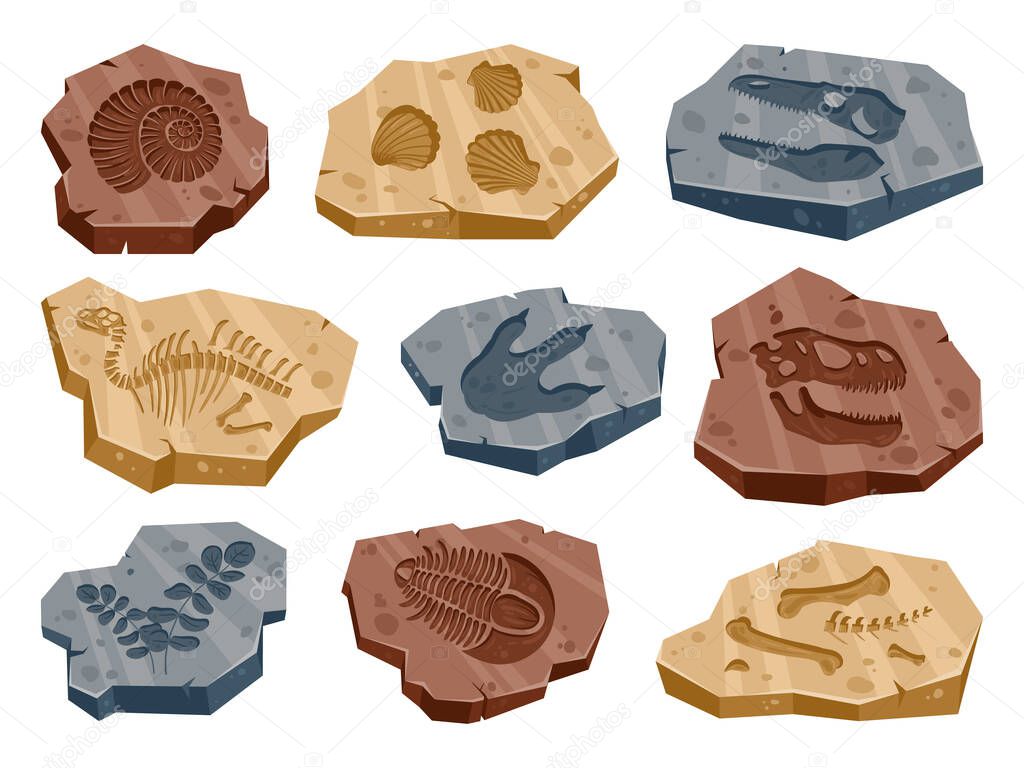 Piedra, Excavación, Cavar, Viejo., Ilustración Imagen Vectorial de