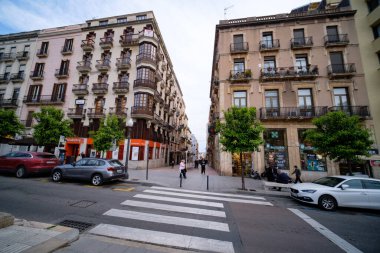 İspanya 'daki tarragona şehri manzarası