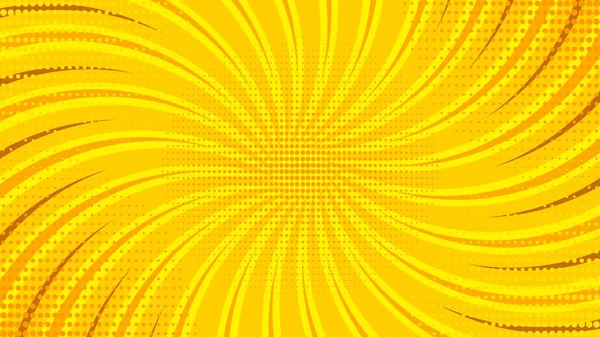 New Yellow and orange background vintage pop art superhero background for comics