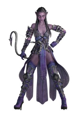 Elven Warrior Fantasy Woman